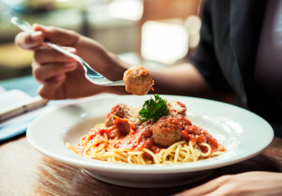 Save money feeding the family Spaghetti and meatballs
